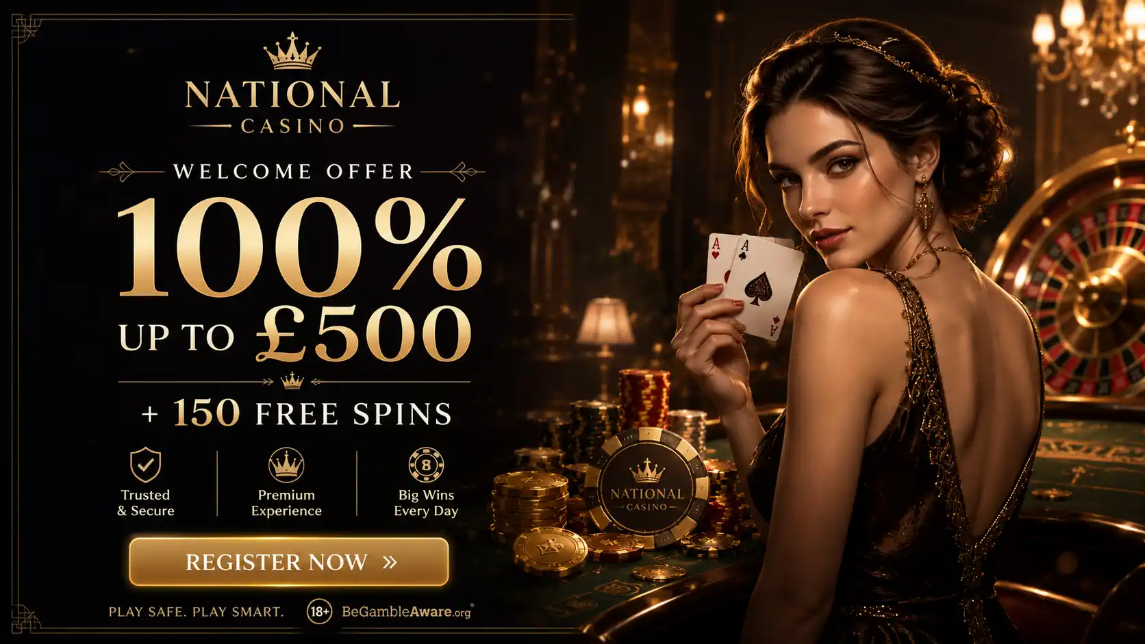 National Casino Bonus Code Banner