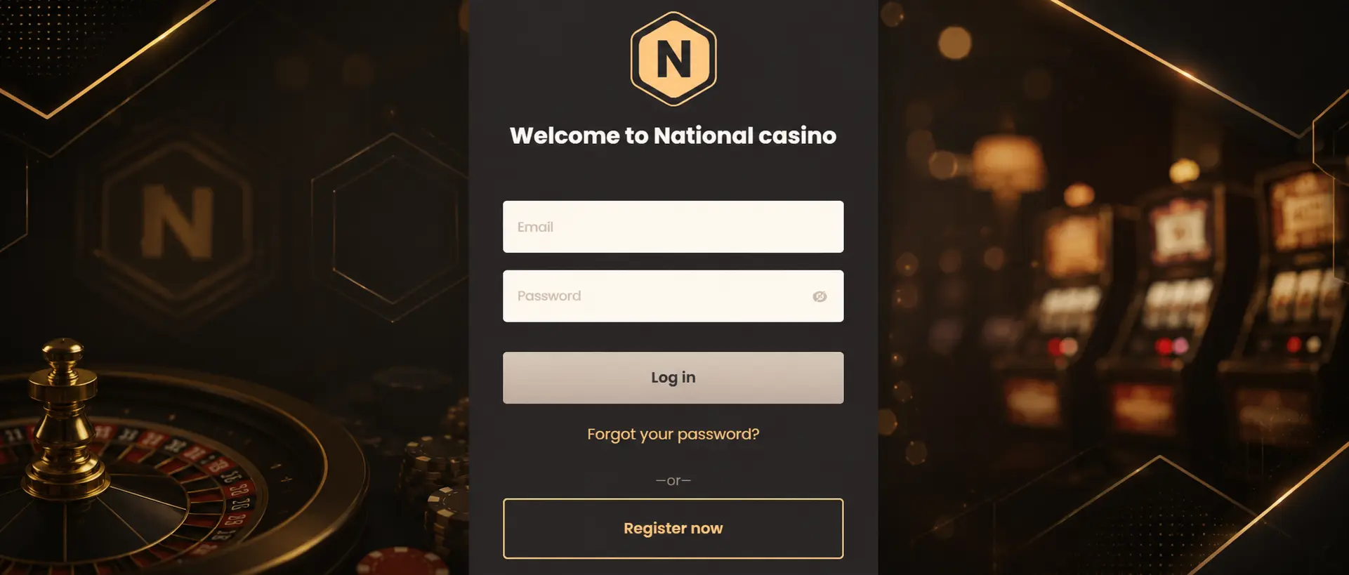 National Casino Sign in